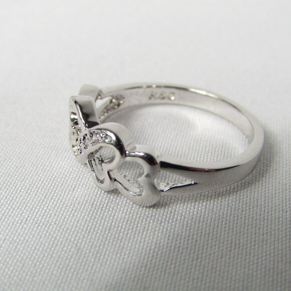Cubic Zirconia | Stainless Steel | Ring | Size 9 | Women's | New - Picture 4 of 4